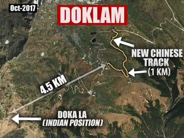 In Doklam, Chinese Built New Roads In Last 2 Months, Show Satellite Pics