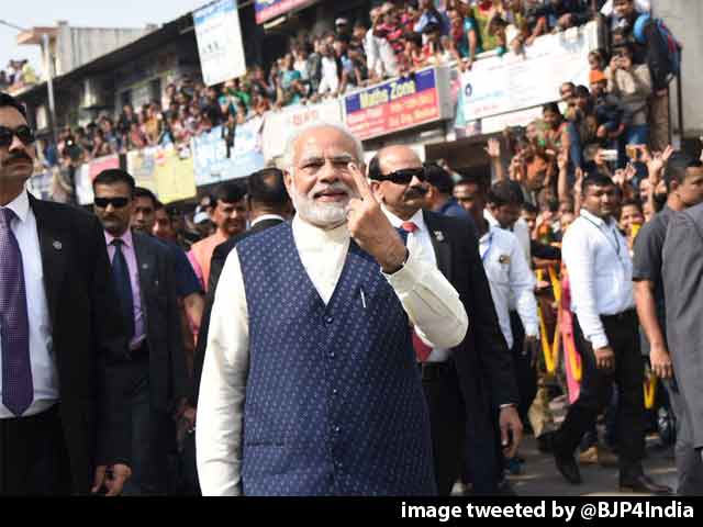 Gujarat Has Voted; BJP Vs Opposition On PM Modi's "Roadshow"