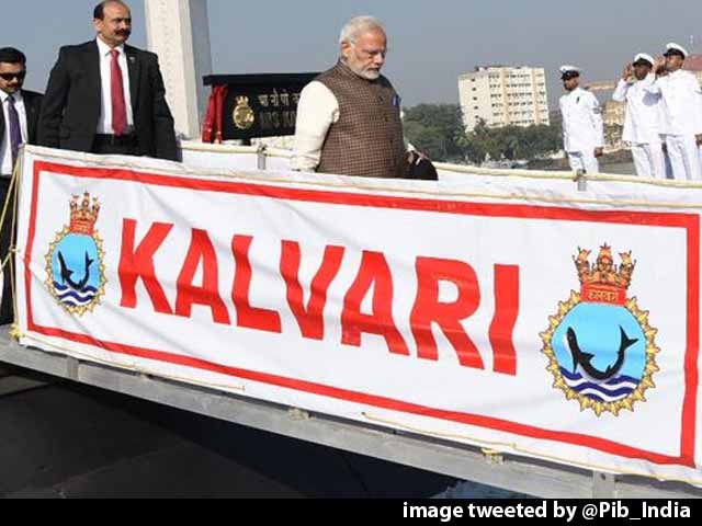 Best Example Of 'Make in India', Says PM Modi As INS Kalvari Joins Navy