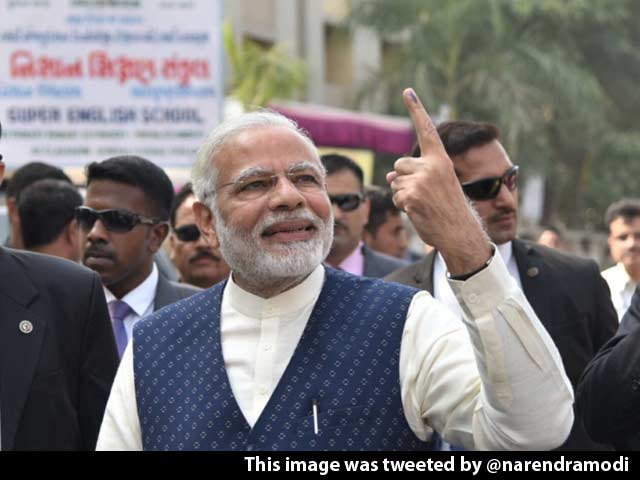 Video : BJP To Win Gujarat, Says Poll Of Exit Polls, With 116 Of 182 Seats
