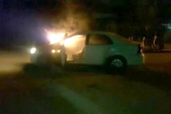 Teen Arrested For Allegedly Torching Priests' Car In Madhya Pradesh Teen Arrested For Allegedly Torching Priests' Car In Madhya Pradesh