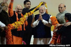 BJP Wins Gujarat But Short Of Century, Sweeps Himachal BJP Wins Gujarat But Short Of Century, Sweeps Himachal