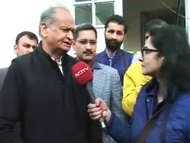 चुनावी नतीजों पर अशोक गहलोत से NDTV की खास बातचीत