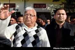 Lalu Yadav Convicted In Fodder Scam Case, Taken To Jail Lalu Yadav Convicted In Fodder Scam Case, Taken To Jail