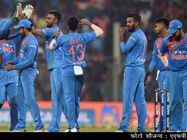टीम इंडिया ने तीसरा टी-20 5 विकेट से जीता, सीरीज में क्लीन स्वीप