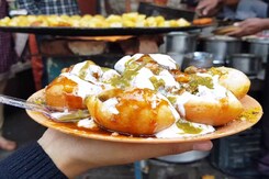 The Famous Prabhu Chaat Bhandar on Delhi's UPSC Road The Famous Prabhu Chaat Bhandar on Delhi's UPSC Road