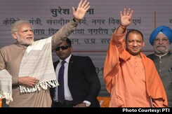 What Noida 'Jinx', Scoffs PM Modi, Praising Yogi Adityanath What Noida 'Jinx', Scoffs PM Modi, Praising Yogi Adityanath