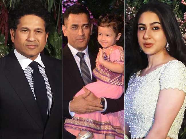 Watch! Sara Ali Khan, Dhoni, Tendulkar At Anushka & Virat's Reception