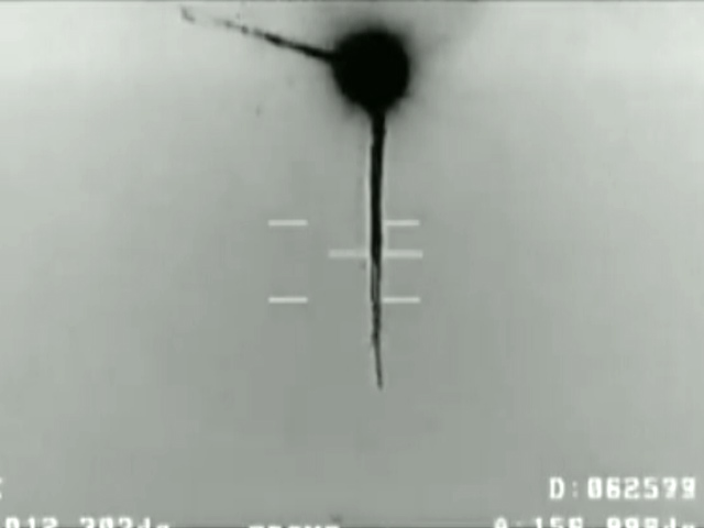 Hitting An Enemy Missile With A Missile, Dramatic Video Of A Spectacular Direct Hit