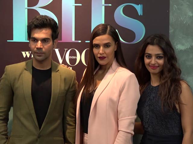 Watch! Rajkummar Rao, Neha Dhupia & Radhika Apte's Spicy Conversation