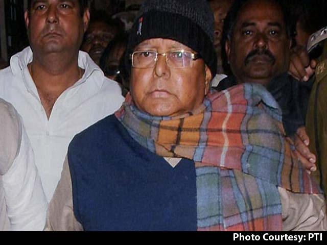 Lalu Yadav Gets 3.5 Years In Jail, 10 Lakh Fine In Fodder Scam
