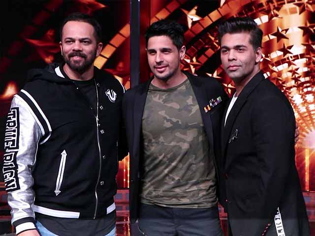 Sidharth Malhotra With KJo & Rohit Shetty On <i>India's Next Superstars</i>