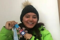 Aanchal Thakur Brings Home India's First Skiing Medal Aanchal Thakur Brings Home India's First Skiing Medal