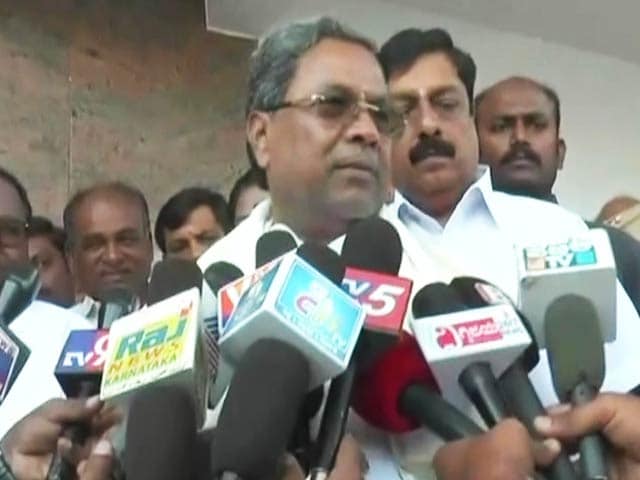 Video : Siddaramaiah's Defence On Comment On BJP, RSS: "Meant Hindutva Terror"
