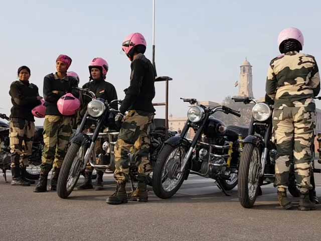 BSF's Women Bikers To Make History This Republic Day