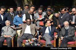 In A First, 4 Supreme Court Judges Take On Chief Justice At Press Meet In A First, 4 Supreme Court Judges Take On Chief Justice At Press Meet