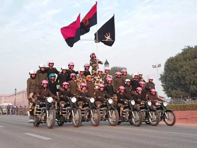How 113 BSF Women Are Prepping For Motorcycle Stunts This Republic Day