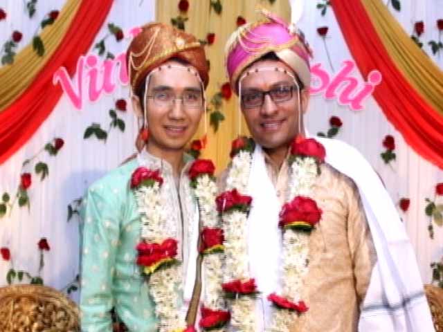 Video : Indian Techie Marries Gay Partner, Says "Need To Claim Our Culture Back"