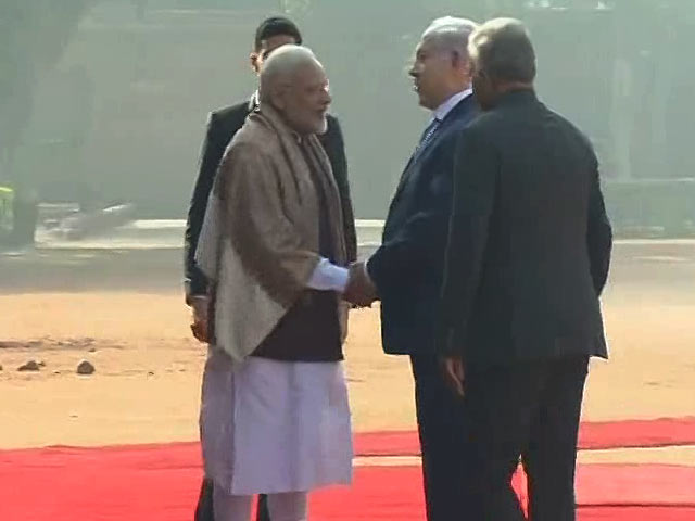 Israel's Netanyahu Gets Ceremonial Welcome, Delegation-Level Talks Soon