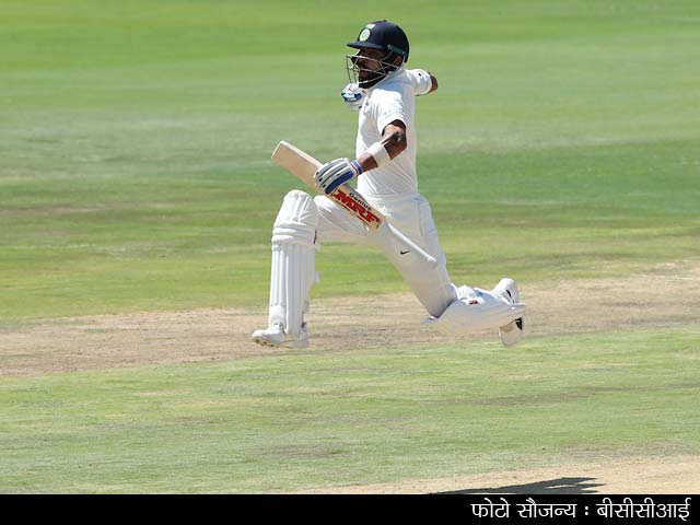 कोहली के शतक की बदौलत भारत ने पहली पारी में बनाए 307 रन