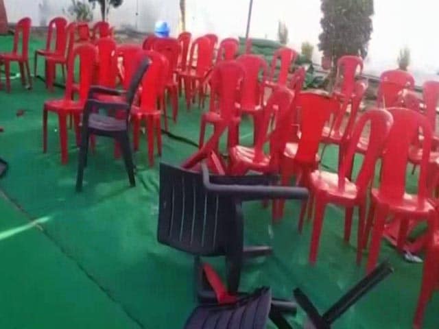 Video : Youngsters Claiming To Be Karni Sena Members Disrupt School Event