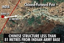 Full-Fledged Chinese Military Complex in Doklam, Show Satellite Pics Full-Fledged Chinese Military Complex in Doklam, Show Satellite Pics