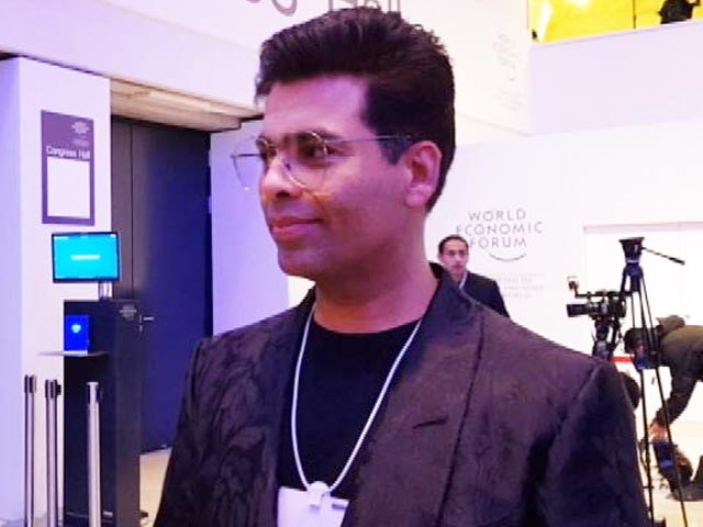 PM Modi's Presence Makes WEF More Exhilarating: Karan Johar