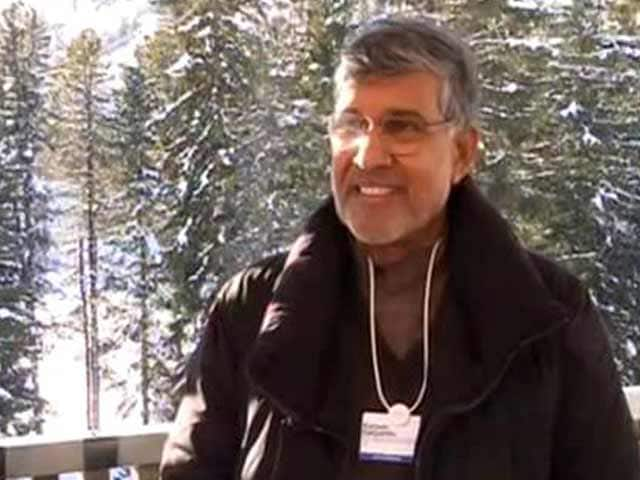 Video: Schooling, Safe Life Must For Every Child: Kailash Satyarthi Tells NDTV At Davos