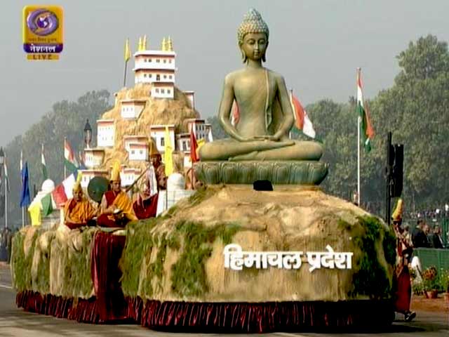 गणतंत्र दिवस : हिमाचल की झांकी में लाहोल स्पीती