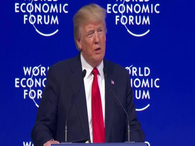 Video: US Once Again Experiencing Strong Economic Growth: Donald Trump At Davos