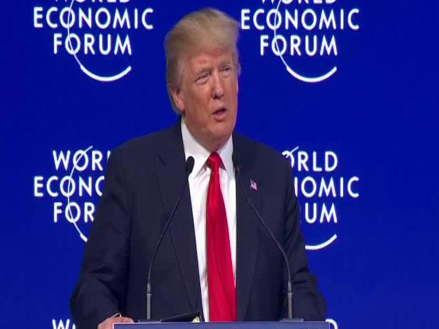 US Once Again Experiencing Strong Economic Growth: Donald Trump At Davos