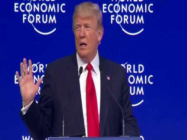 Video : "Must Replace Current Immigration System": Donald Trump In Davos