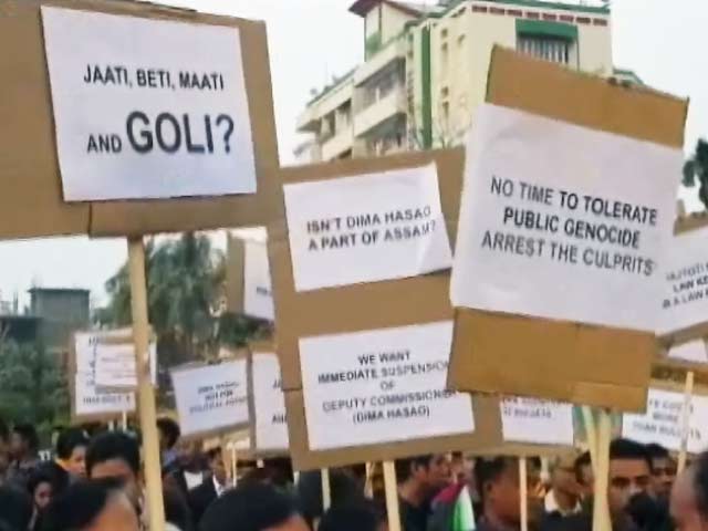 असम : नगा शांति समझौते का विरोध, पुलिस की फायरिंग में दो लोगों की मौत