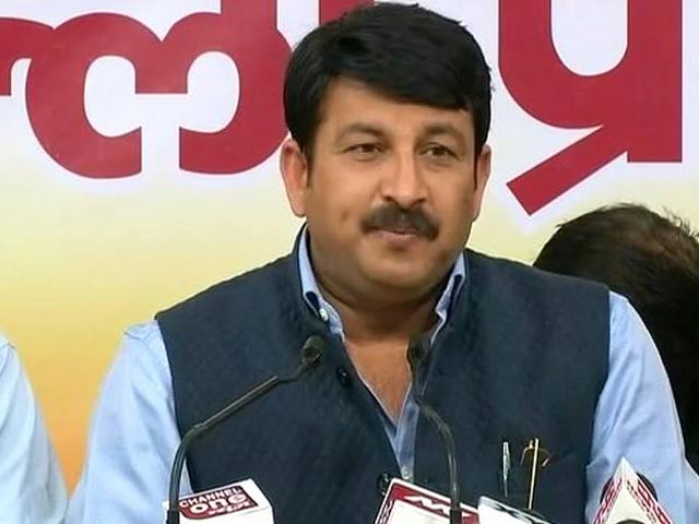 दिल्ली  प्रदेश अध्यक्ष मनोज तिवारी ने लगाया हमले का आरोप