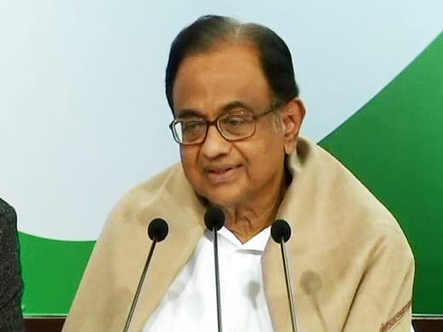 Video : Don't See Any Outlay For Health Plan In Budget: P Chidambaram