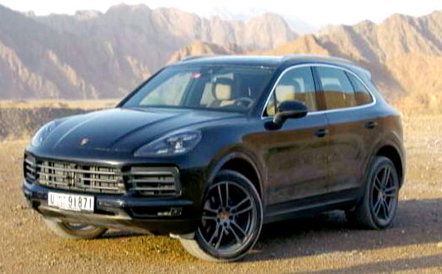 2018 Porsche Cayenne, Triumph Speedmaster, Jeep Compass Trailhawk