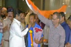 India Under-19 Team Arrive In Mumbai After World Cup Triumph India Under-19 Team Arrive In Mumbai After World Cup Triumph
