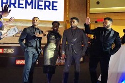 All The Action From The Premiere Of <i>Black Panther</i> In Seoul All The Action From The Premiere Of <i>Black Panther</i> In Seoul