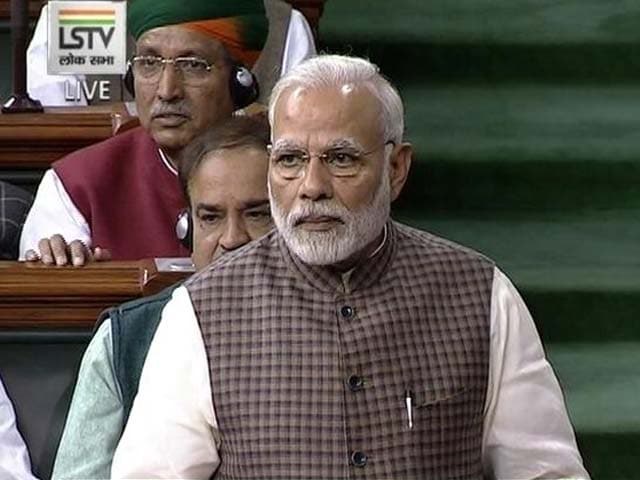 Video : From Partition To Dynasty, PM Rips Into Congress In Parliament Speech
