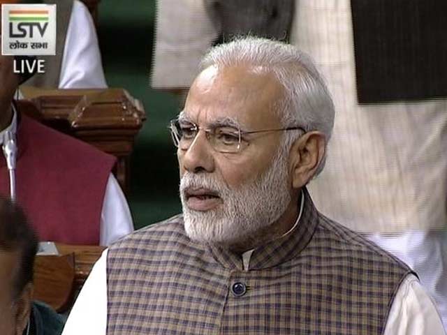 Video : Congress Divided Nation For Selfish Ends, Says PM Modi