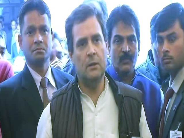 As PM Attacks In Parliament, Congress Hits Back With Slogans