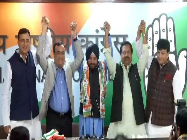 "Was Ideological Misfit In BJP": Arvinder Singh Lovely Returns To Congress