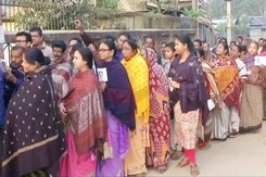 Tripura Election Turnout At 78.56% Till 9 pm, Was 91.82% Last Time Tripura Election Turnout At 78.56% Till 9 pm, Was 91.82% Last Time