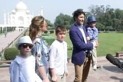 Justin Trudeau Starts India Visit With A Trip To Taj Mahal Justin Trudeau Starts India Visit With A Trip To Taj Mahal