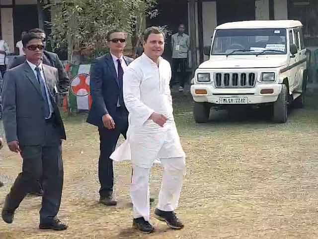 Ahead Of Meghalaya Polls, Rahul Gandhi's Strong Pitch In Congress Bastion