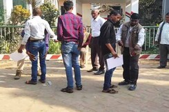 Ban On Shoes, Bihar Students Wear Slippers To Write Class 10 Exams Ban On Shoes, Bihar Students Wear Slippers To Write Class 10 Exams