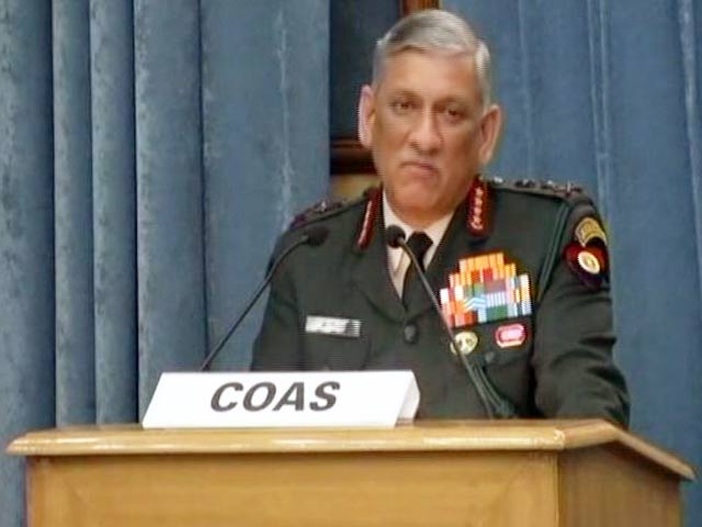 रणनीति : सेना प्रमुख के बयान पर संग्राम