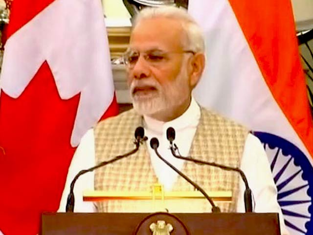 कनाडा के पीएम और प्रधामंत्री का संयुक्त बयान- आतंकवाद के खिलाफ मिलकर लड़ेंगे