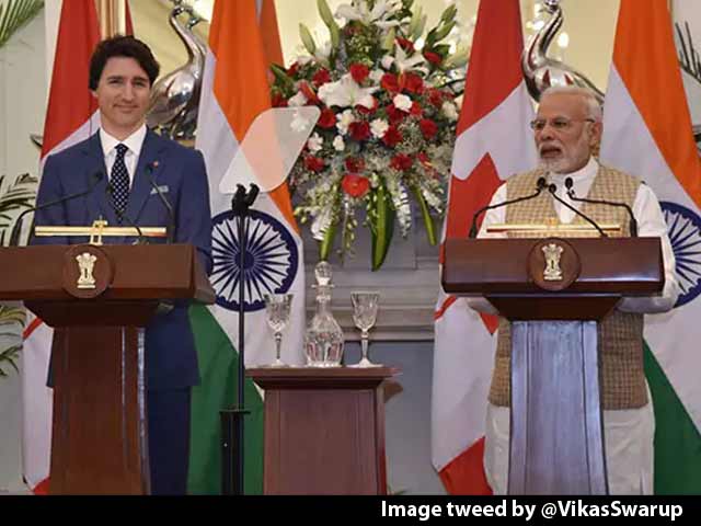 Video : Justin Trudeau By His Side, PM's Message Linked To Khalistan