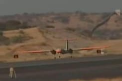 ड्रोन रुस्तम 2 का सफल परीक्षण ड्रोन रुस्तम 2 का सफल परीक्षण